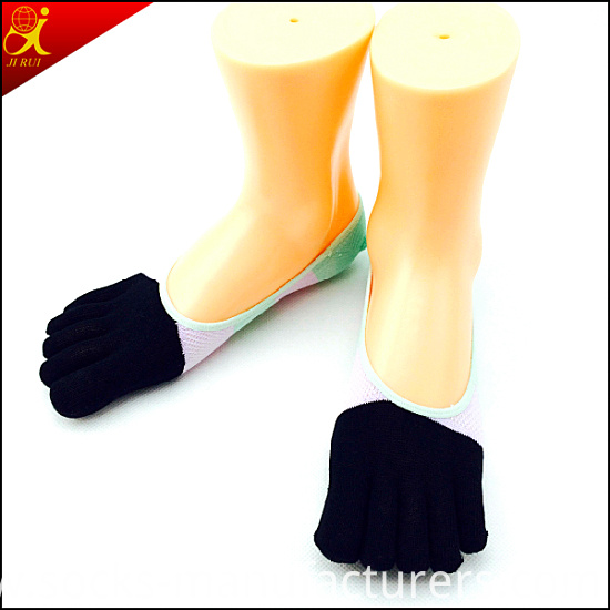 Women Toeless Socks Thin Simple Style Indoor Wear